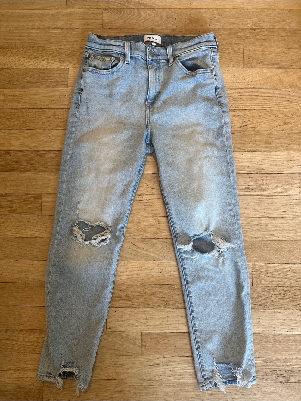 Pistola Light Blue Ripped Jeans/ Women’s Size 27